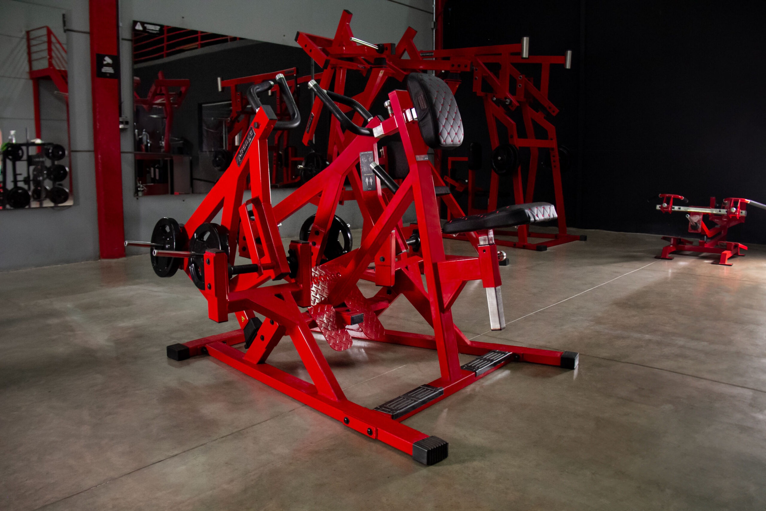 Remada média iso-lateral rowing