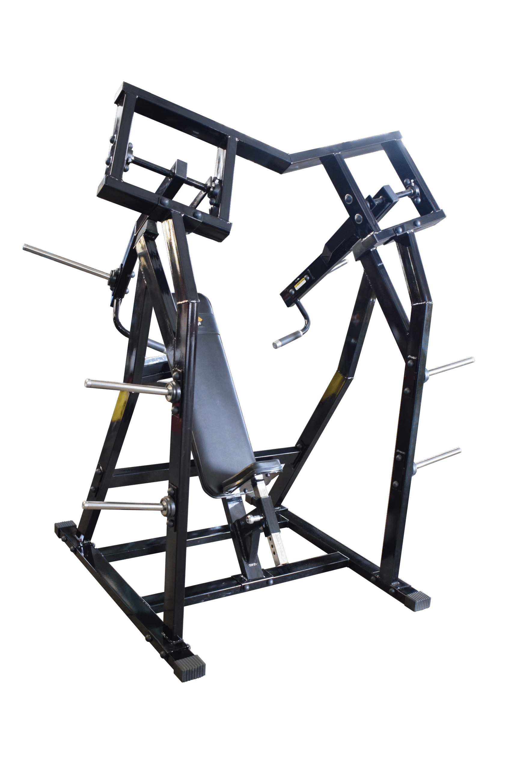 desenvolvimento ombros Iso-lateral shoulder press