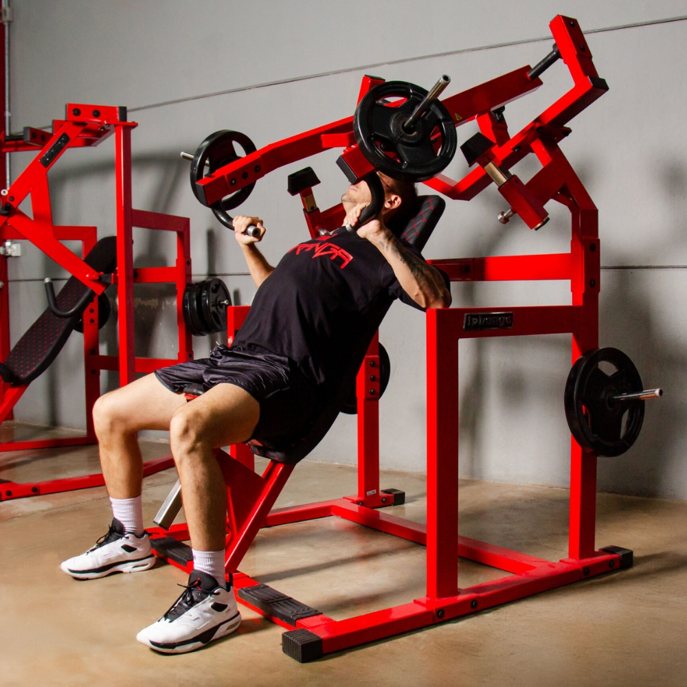 2 Supino inclinado iso-lateral incline press