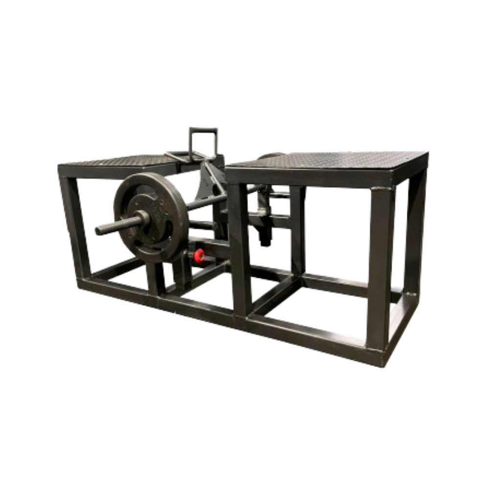 Cavalete agachamento sumô com barra livre