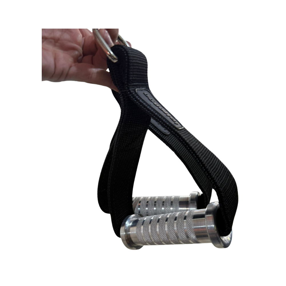 Par puxador estribo grip alumínio 1.1/8" fino premium