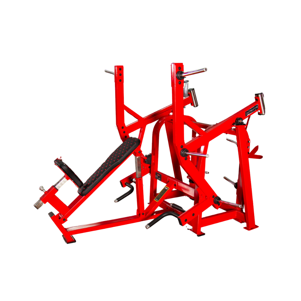 Remada inclinada curvada extreme row